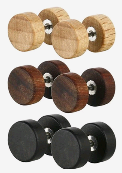 Wooden Cheater plugs